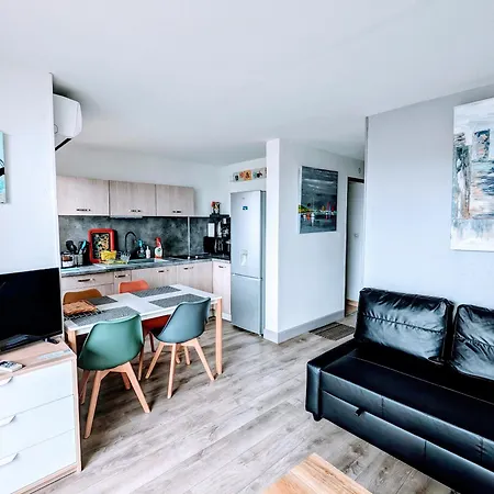 T2 Climatise Vue Sur Mer, Wifi, Piscine Et Parking Sète