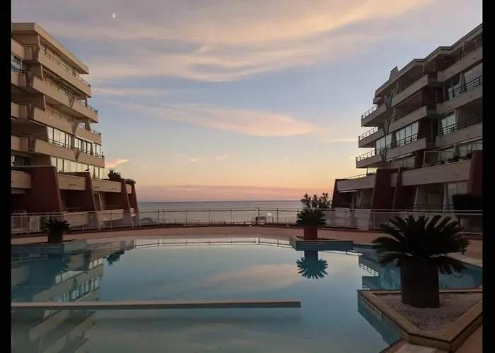 Lägenhet T2 Climatise Vue Sur Mer, Wifi, Piscine Et Parking Sète
